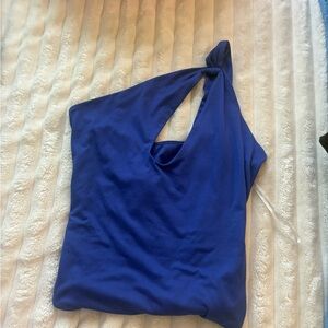 Elegant Blue Women's Top